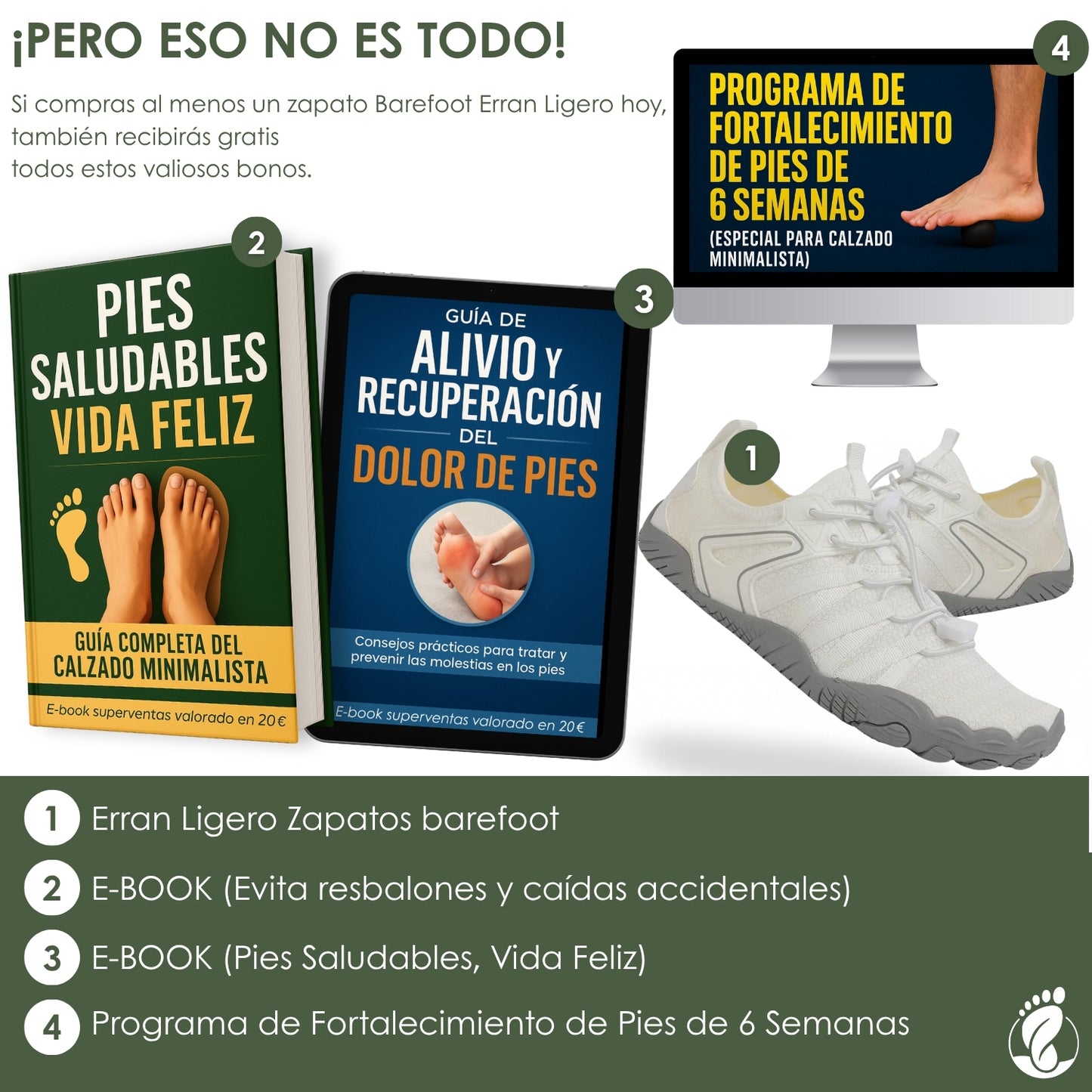 Erran Ligero – Zapatos Barefoot (Unisex) – Elásticos – Antideslizantes – Transpirables