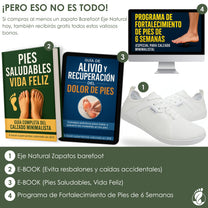 Eje Natural – Zapatos Barefoot (Unisex) – Flexibles – Ligeros – Estables