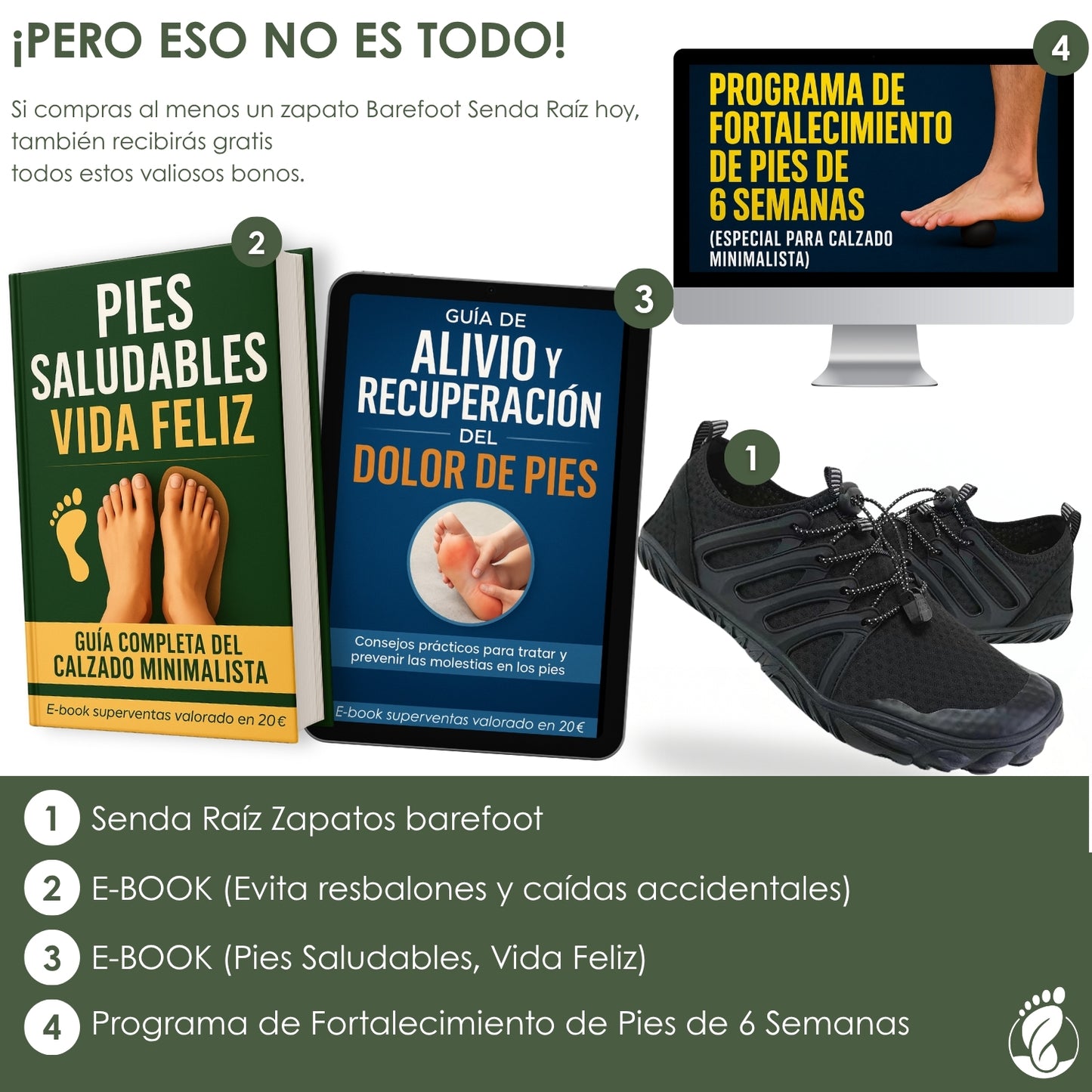 Senda Raíz – Zapatos Barefoot (Unisex) – Cómodo – Ágil – Estable