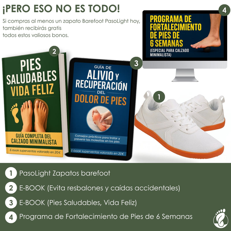PasoLight – Zapatos Estilo Barefoot Unisex – Diseño Antideslizante, Flexible y Ligero