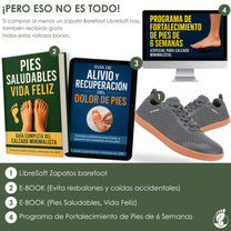 LibreSoft – Zapatos Barefoot Hombre – Ligeros – Flexibles – Antideslizantes