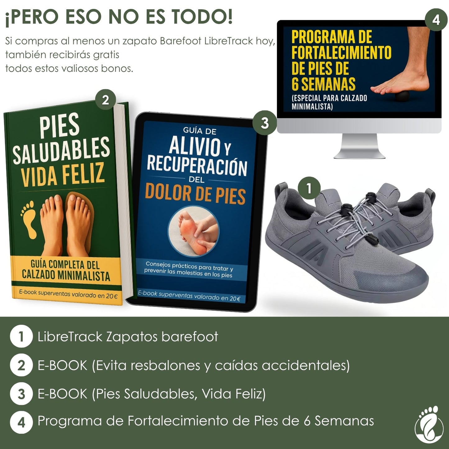 LibreTrack – Zapatos Barefoot (Unisex) – Ligeros – Transpirables – Resistentes