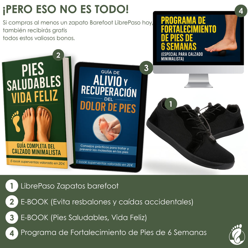 LibrePaso – Zapatos Estilo Barefoot Unisex – Diseño Ligero, Resistente y Transpirable