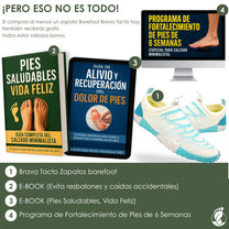 Brava Tacto – Zapatos Barefoot (Unisex) – Elásticos – Estables – Transpirables