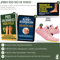 Errante Claro – Zapatos Barefoot (Unisex) – Flexibles – Ligeros – Naturales