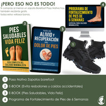 Paso Nativo – Zapatos Barefoot (Unisex) – Ligeros – Flexibles