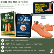 Zenda Claro – Zapatos Barefoot (Unisex) – Amplios – Ligeros – Equilibrados