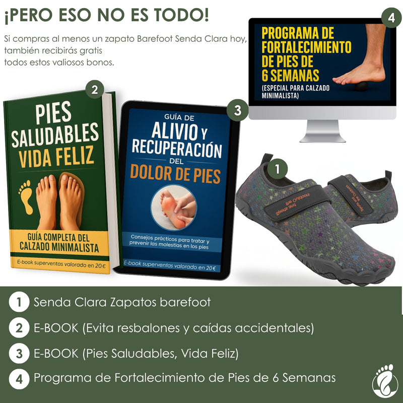 Senda Clara – Zapatos Estilo Barefoot Unisex – Diseño Minimal, Flexible y Consciente