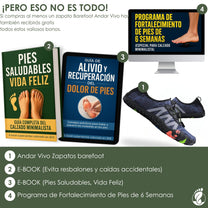 Andar Vivo – Zapatos Barefoot (Unisex) – Ligeros – Transpirables – Flexibles