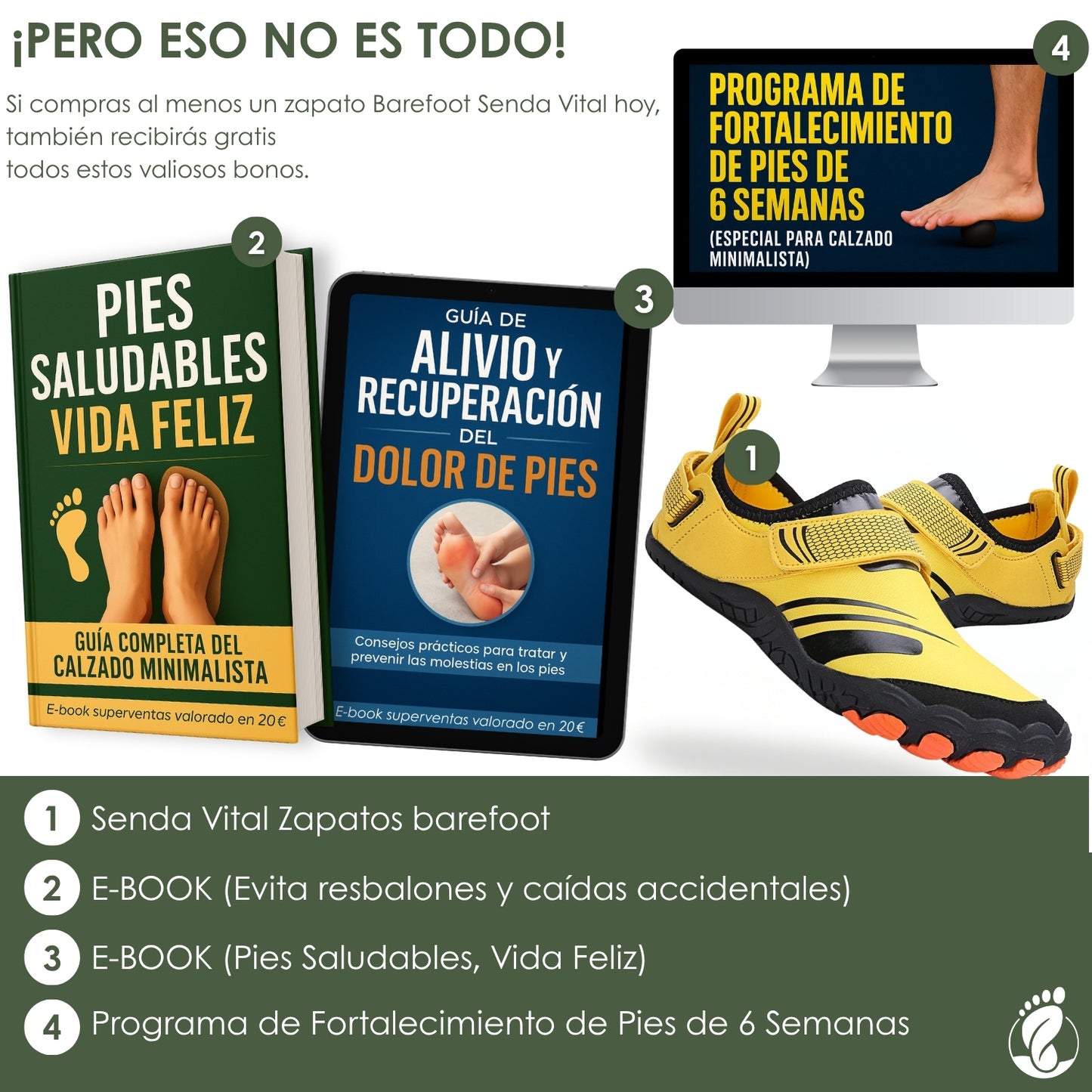 Senda Vital – Zapatos Barefoot (Unisex) – Cómodo – Ágil – Estable