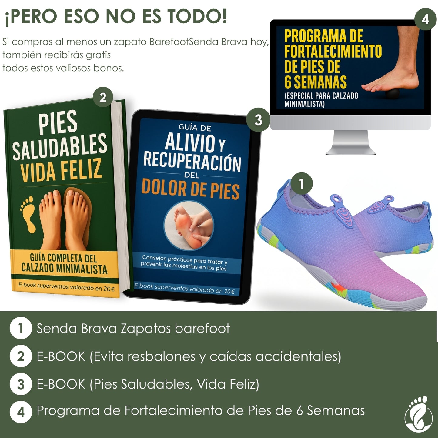 Senda Brava – Zapatos Barefoot (Unisex) – Cómodo – Resistente – Ligero