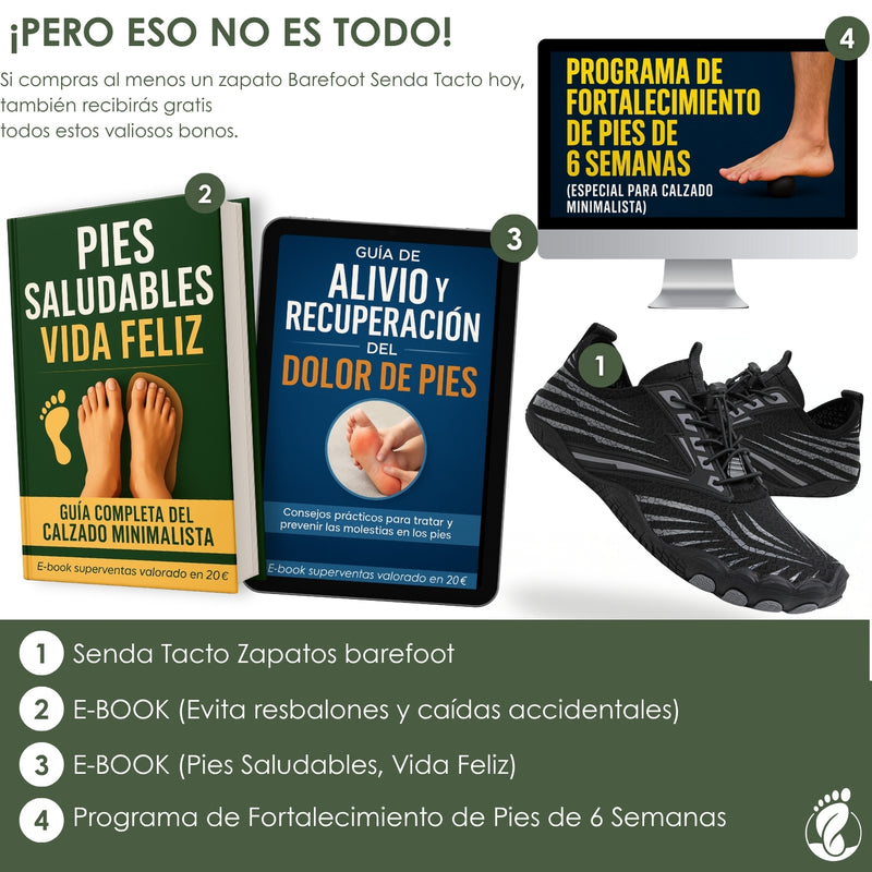 Senda Tacto – Zapatos Estilo Barefoot Unisex – Diseño Elástico, Minimalista y Ágil