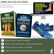 Andara Sereno – Zapatos Estilo Barefoot Unisex – Diseño Ligero, Flexible y Natural