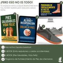 Raíz Activa – Zapatos Barefoot Hombre – Anchos – Antideslizantes – Flexibles
