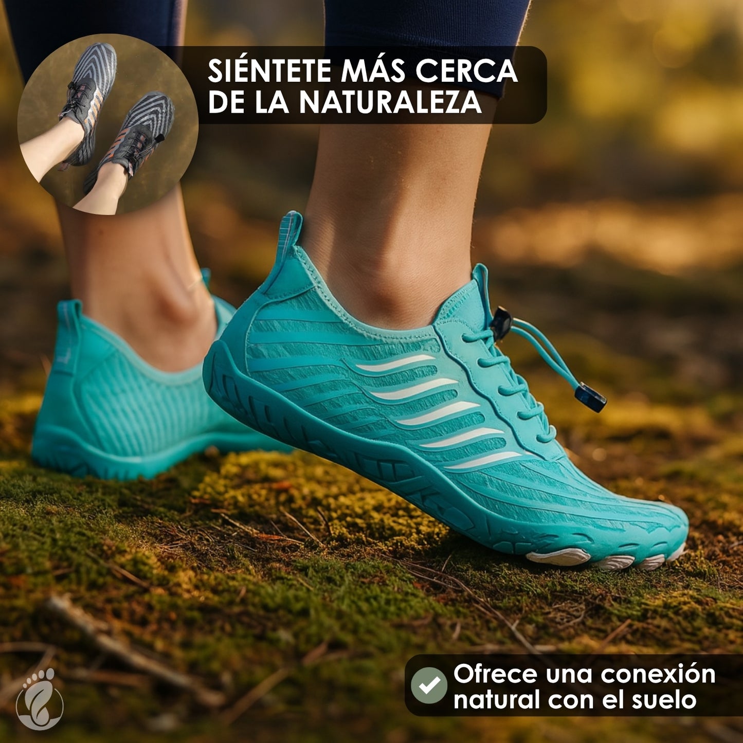 Paso Vivo – Zapatos Barefoot (Unisex) – Ligero – Flexible