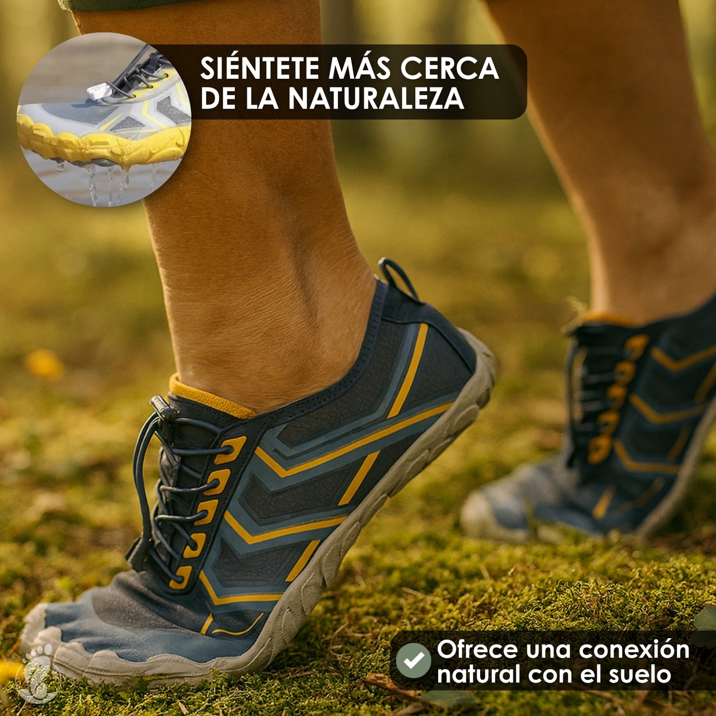 Erran Claro – Zapatos Barefoot (Unisex) – Flexible – Ligero – Transpirable