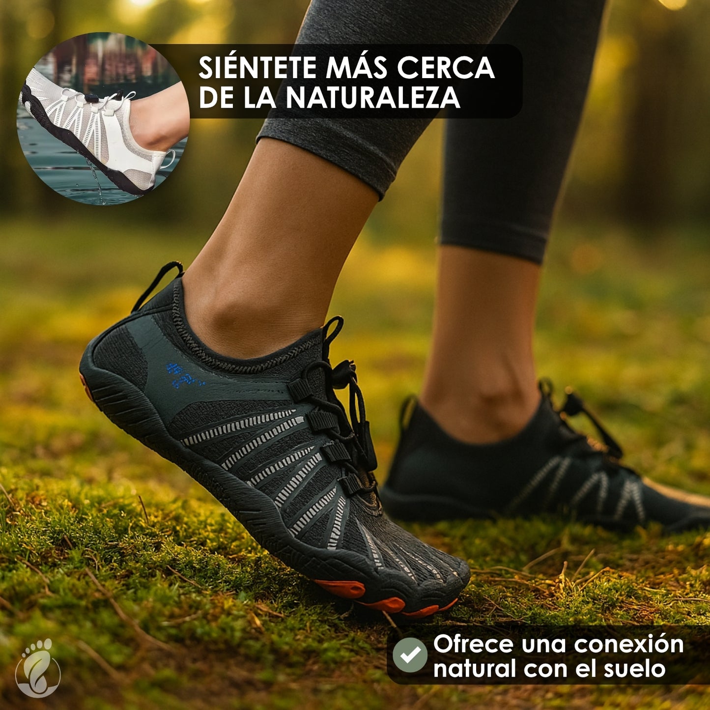 Errante Claro – Zapatos Barefoot (Unisex) – Ultraligeros – Flexibles – Naturales