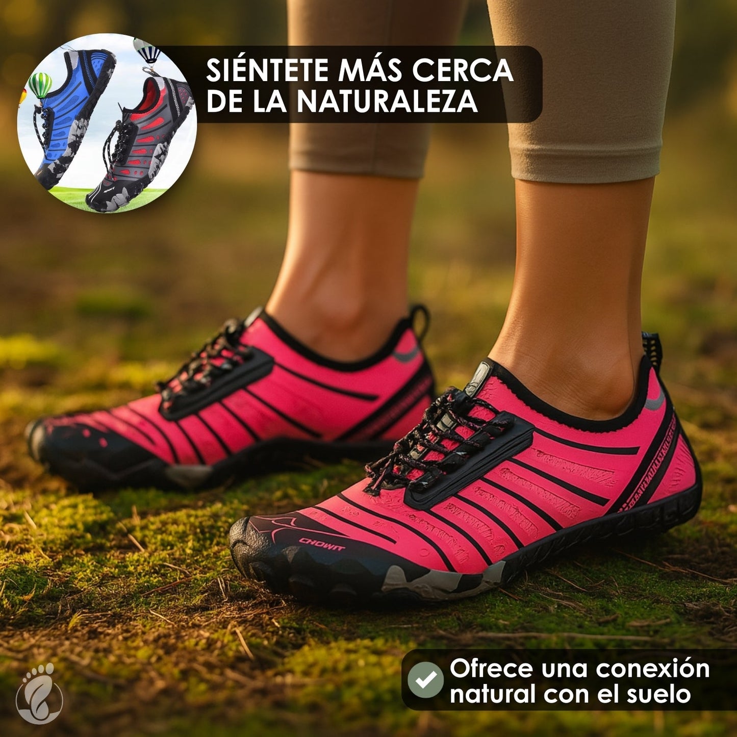 Calzado Minimalista Unisex – Modelo Paso Libre – Antideslizante, Flexible y Resistente