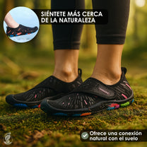 Erran Claro – Zapatos Barefoot (Unisex) – Ligero – Flexible – Natural