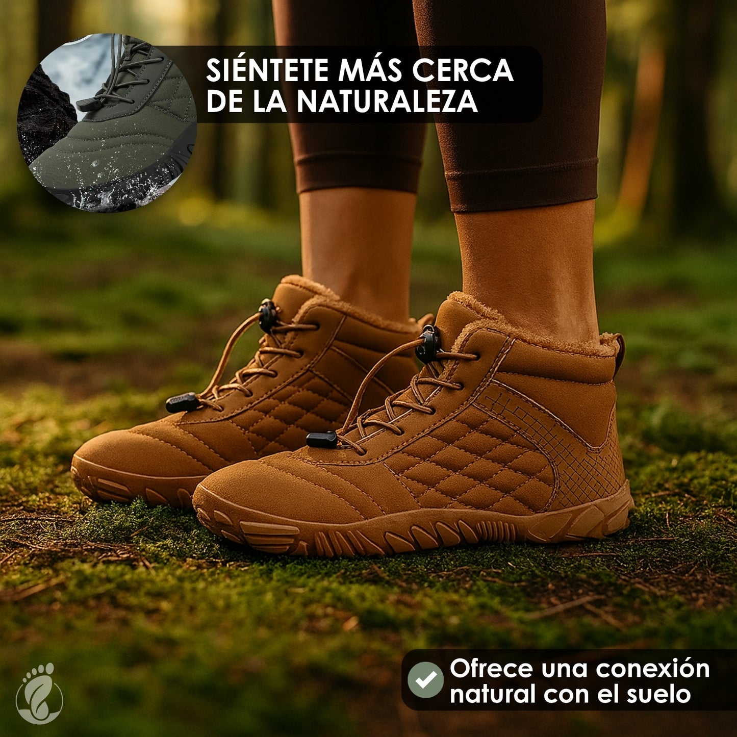 Brava Sereno – Zapatos Barefoot (Unisex) – Térmico – Flexible – Antideslizante