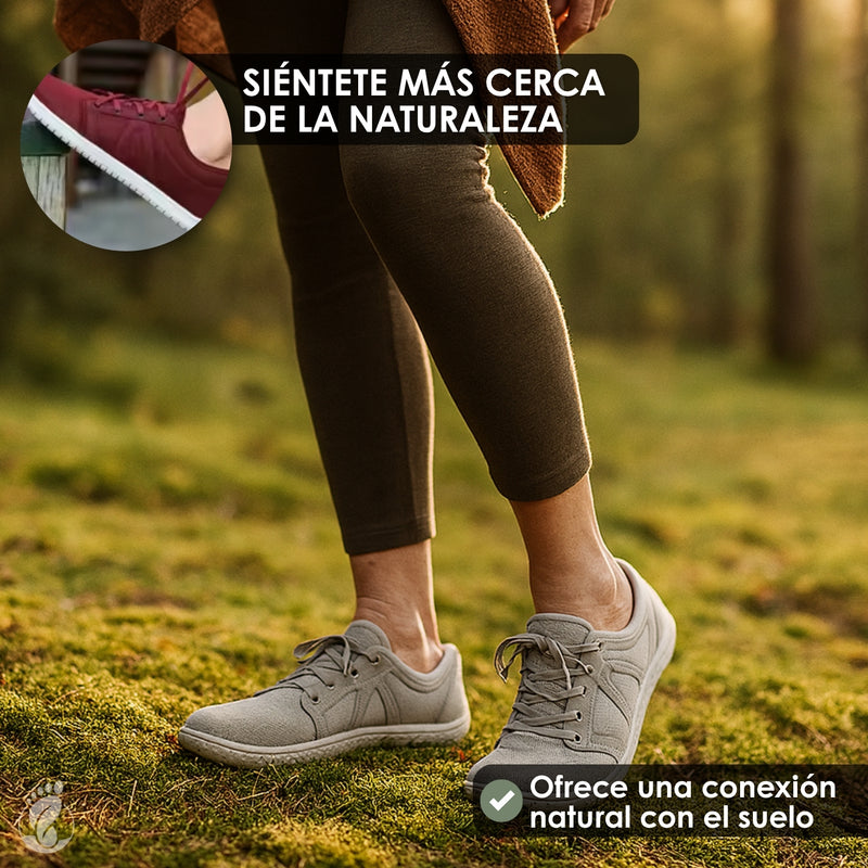Erran Claro – Zapatos Estilo Barefoot Unisex – Diseño Amplio, Ligero y Estable