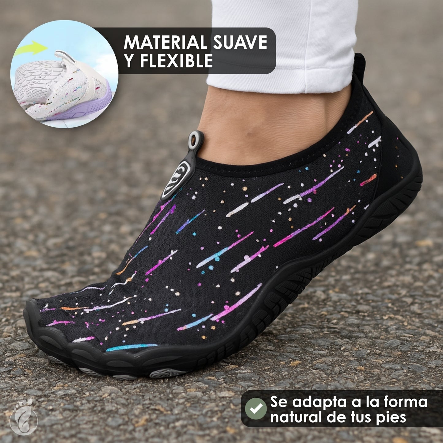 Brava Tacto – Zapatos Barefoot (Unisex) – Minimalistas – Elásticos – Cómodos