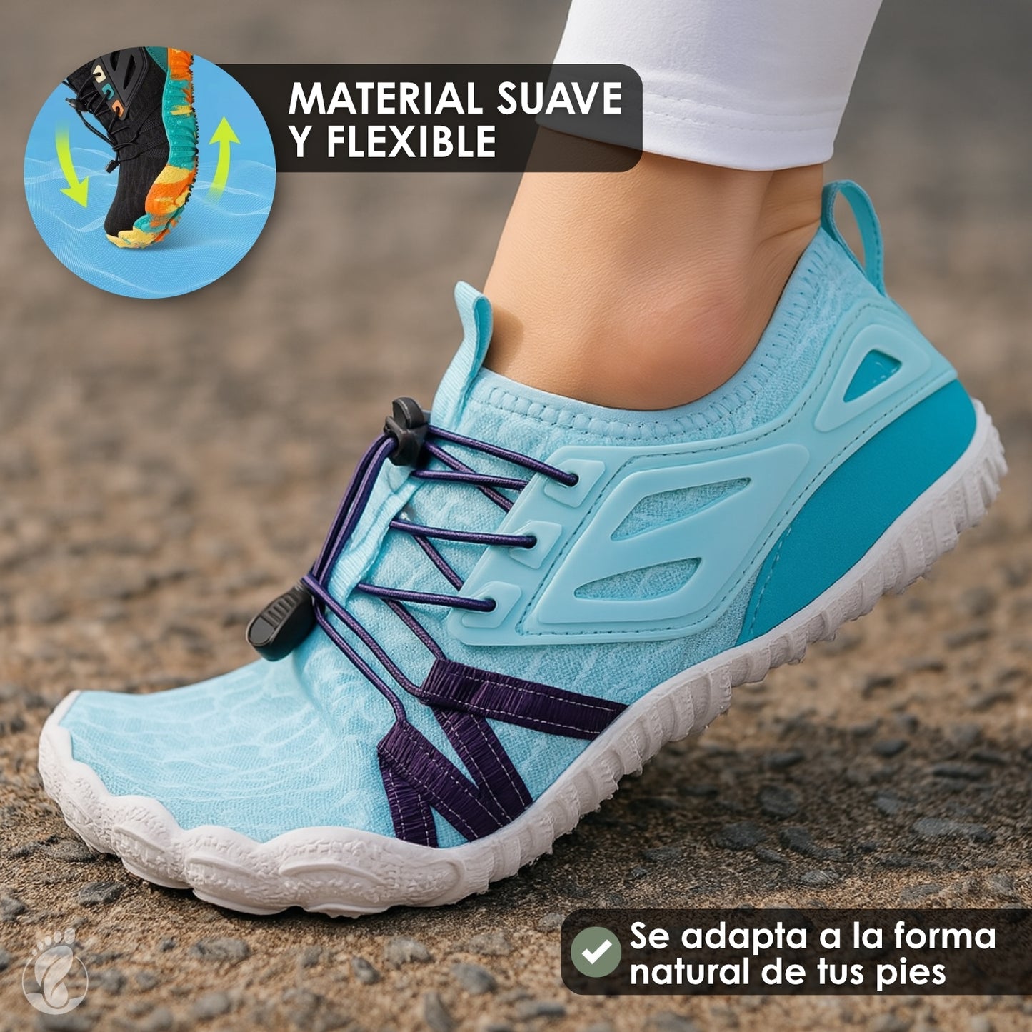 Raíz Libre – Zapatos Barefoot (Unisex) – Ligero – Flexible – Natural