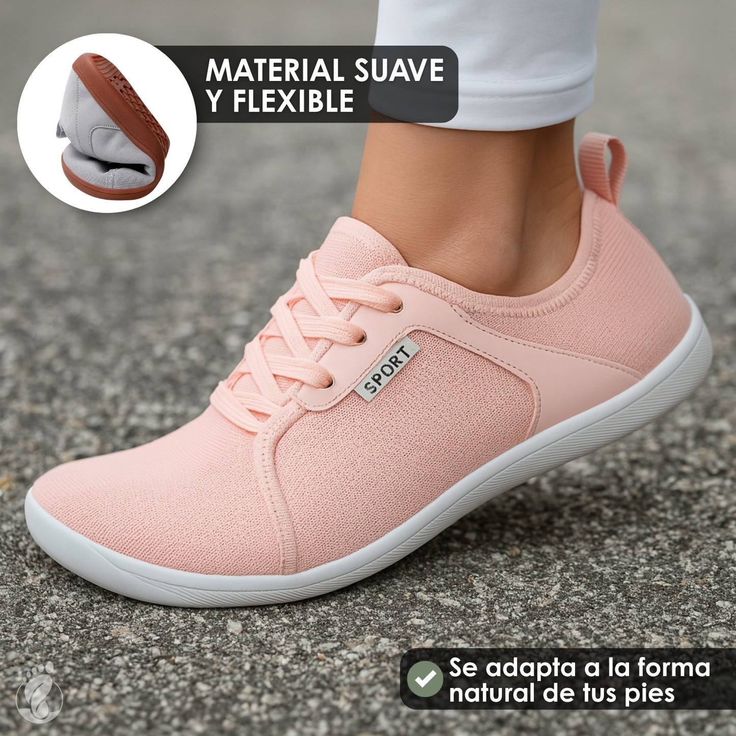 Eje Natural – Zapatos Barefoot (Unisex) – Flexibles – Ligeros – Estables