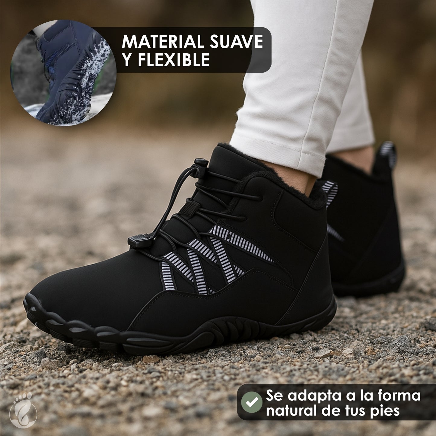 Terrakai Move – Zapatos Barefoot (Unisex) – Térmicos – Antideslizantes – Resistentes