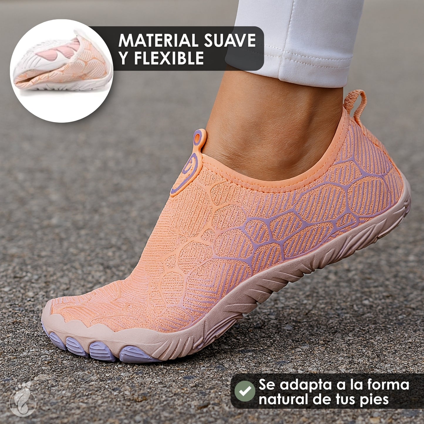 Piso Libre – Zapatos Barefoot (Unisex) – Ultraligeros – Elásticos – Antideslizantes