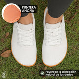 Zenda Claro – Zapatos Estilo Barefoot Unisex – Diseño Amplio, Ligero y Equilibrado