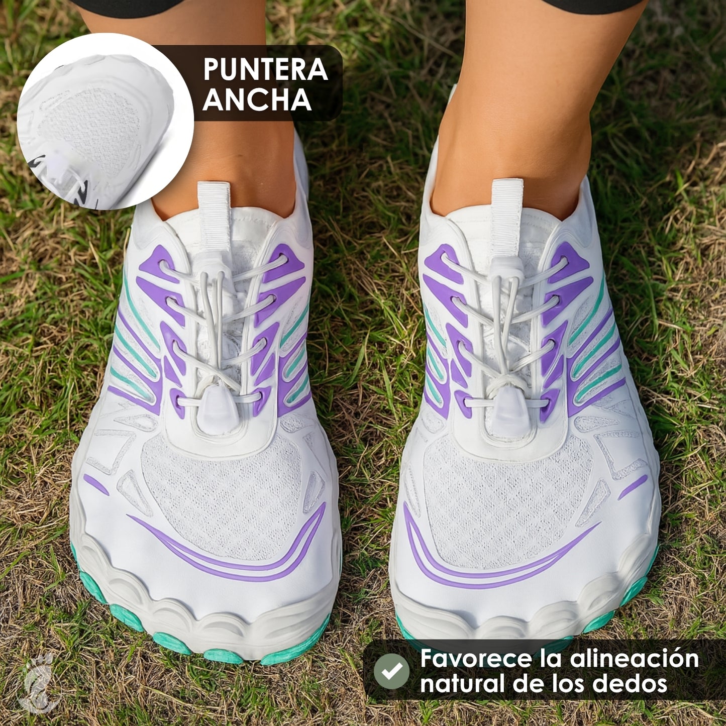 Zenda Claro – Zapatos Estilo Barefoot Unisex – Diseño Flexible, Ligero y Atemporal