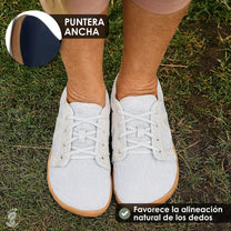 Erran Claro – Zapatos Barefoot (Unisex) – Amplios – Ligeros – Estables