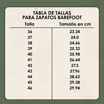 Eje Natural – Zapatos Barefoot (Unisex) – Flexibles – Ligeros – Estables