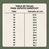 Erran Claro – Zapatos Estilo Barefoot Unisex – Diseño Ligero, Flexible y Natural