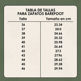 Eje Natural – Zapatos Barefoot (Unisex) – Flexibles – Ligeros – Estables