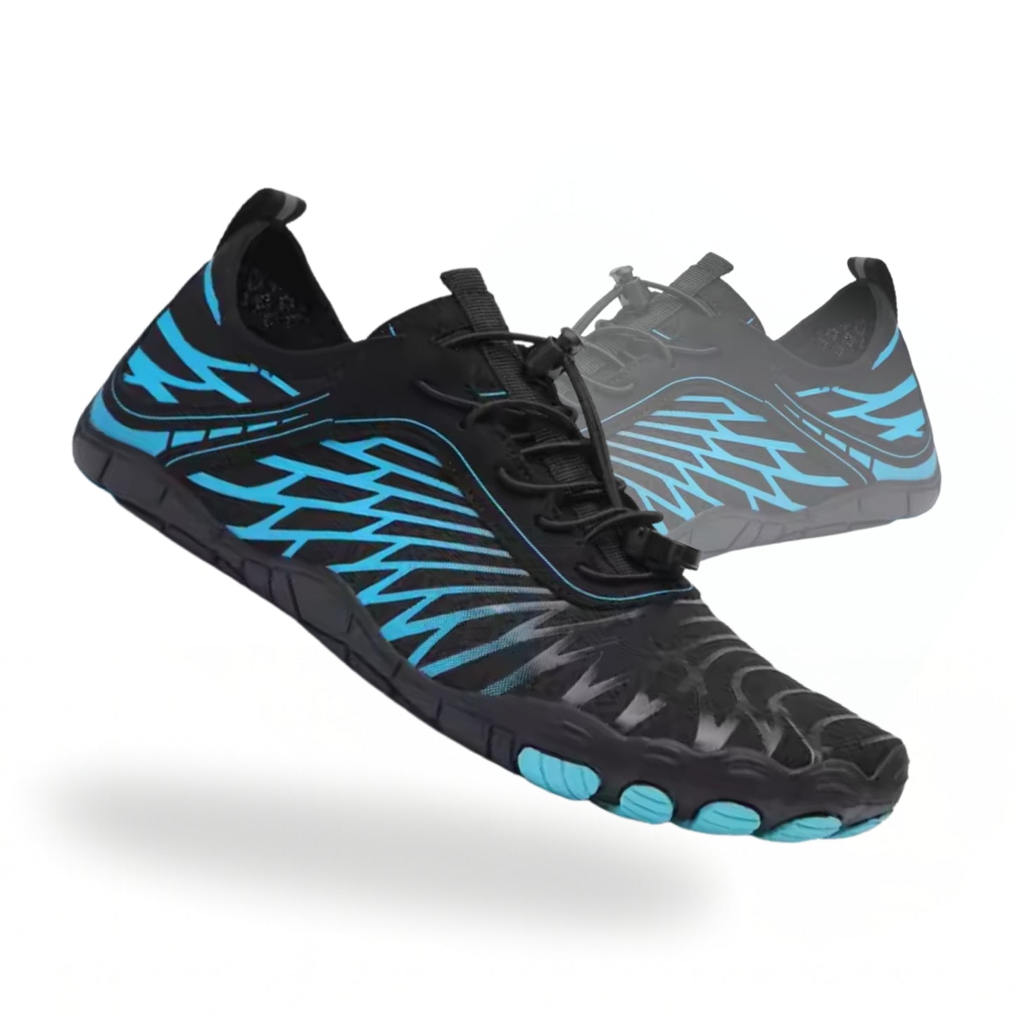 ZenStride – Zapatos Estilo Barefoot Unisex – Diseño Antideslizante, Ligero y Reflectante