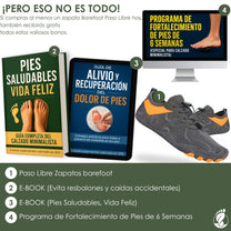 Paso Libre – Zapatos Barefoot (Unisex) – Ligeros – Flexibles